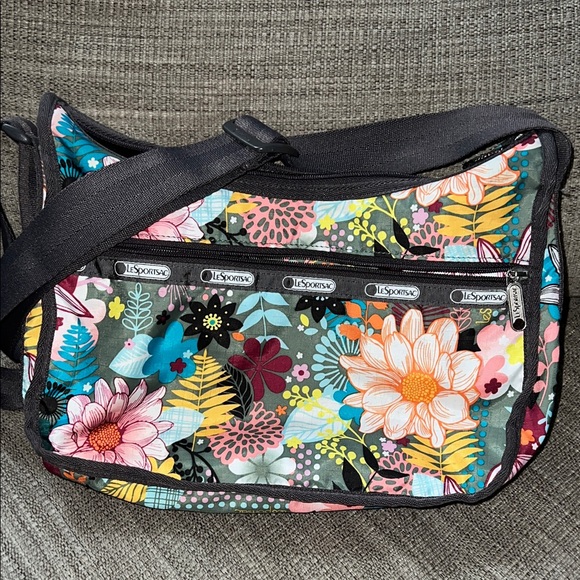 LeSportsac Colorful Floral Shoulder Bag - Picture 5 of 11